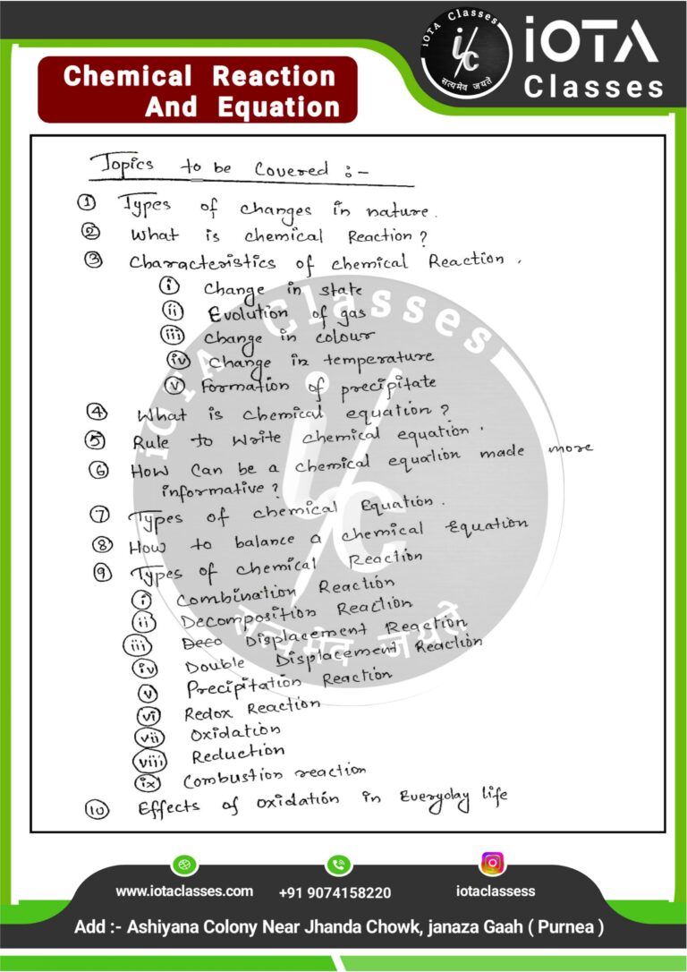 Chemical Reaction and Equation Class 10_page-0002