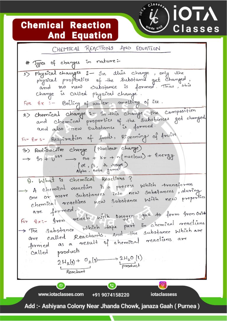 Chemical Reaction and Equation Class 10_page-0003