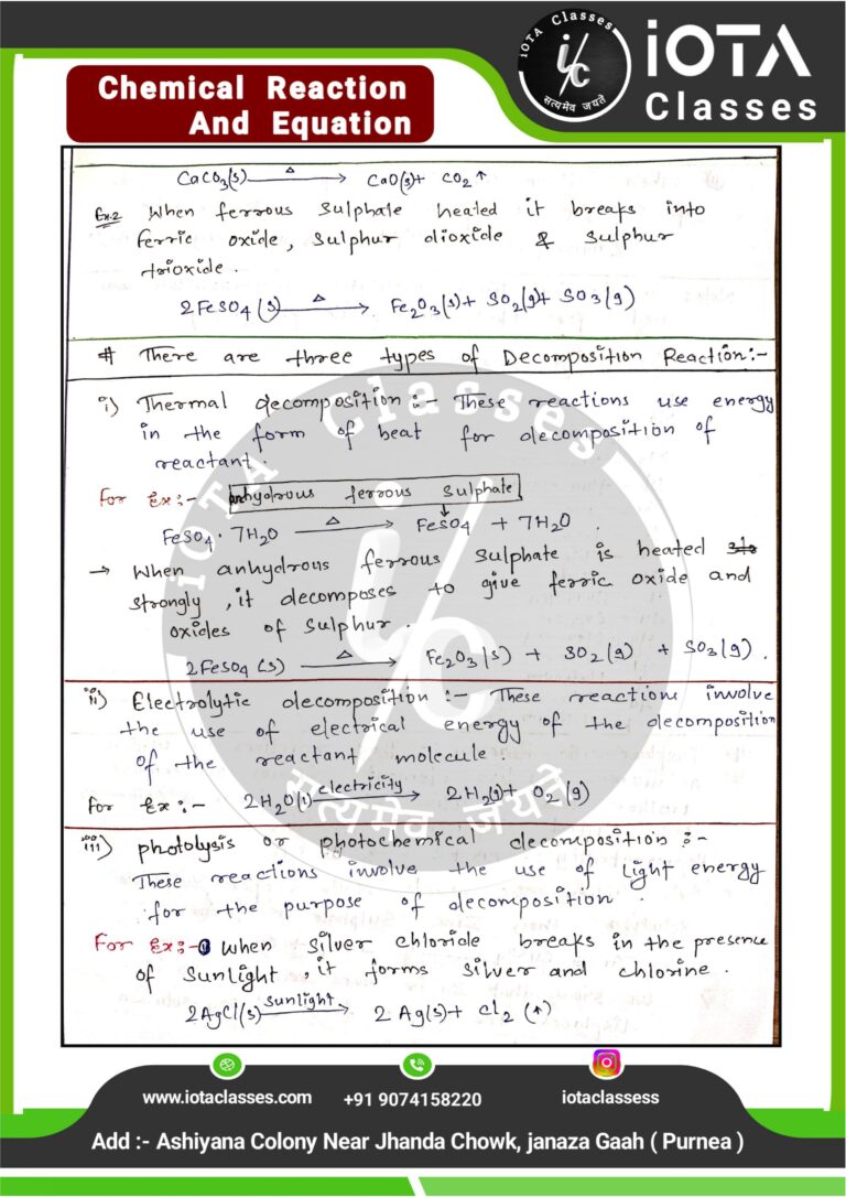 Chemical Reaction and Equation Class 10_page-0011